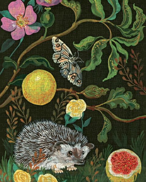 Produktbild: Nathalie L&eacute;t&eacute; in the Dark Garden 500-Piece Puzzle