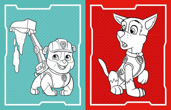 Produktbild: PAW Patrol 3-in-1 Malbuch I Ab 4 Jahren