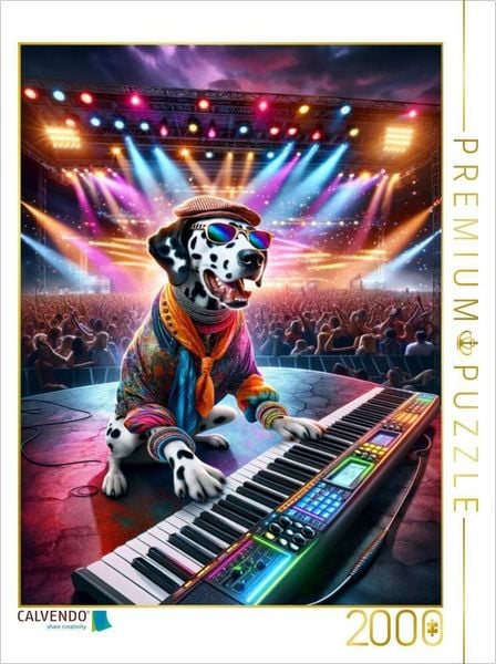 Produktbild: CALVENDO Puzzle Keyboard | 2000 Teile Lege-Gr&ouml;&szlig;e 90x67cm Foto-Puzzle f&uuml;r gl&uuml;ckliche Stunden