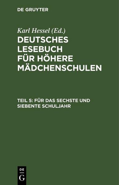 Produktbild: F&uuml;r das sechste und siebente Schuljahr