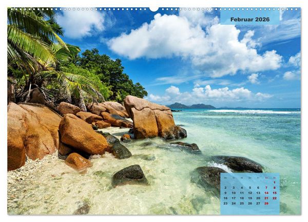 Produktbild: Ein Paradies aus Sand und Meer (Wandkalender 2026 DIN A2 quer), CALVENDO Monatskalender