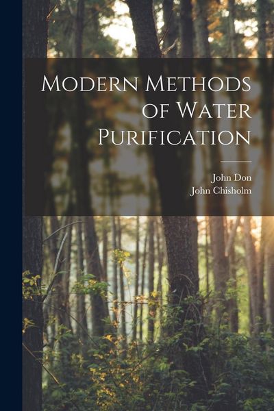 Produktbild: Modern Methods of Water Purification