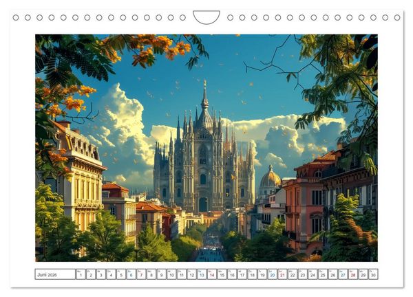 Produktbild: Reisest&auml;dte Europas (Wandkalender 2026 DIN A4 quer), CALVENDO Monatskalender