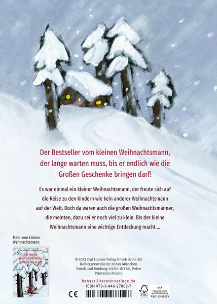 Produktbild: Der kleine Weihnachtsmann (Pappbilderbuch)
