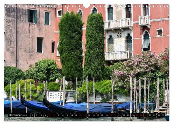 Produktbild: Venedig Impressionen (Wandkalender 2026 DIN A3 quer), CALVENDO Monatskalender