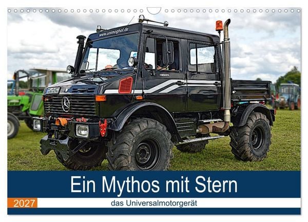 Produktbild: Ein Mythos mit Stern - das Universalmotorger&auml;t (Wandkalender 2027 DIN A3 quer), CALVENDO Monatskalender
