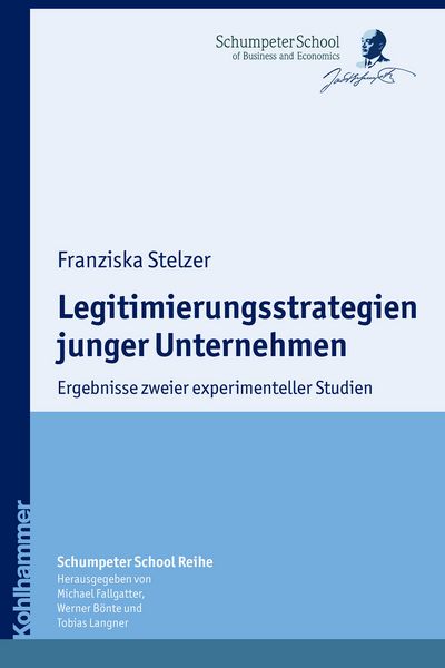 Produktbild: Legitimierungsstrategien junger Unternehmen