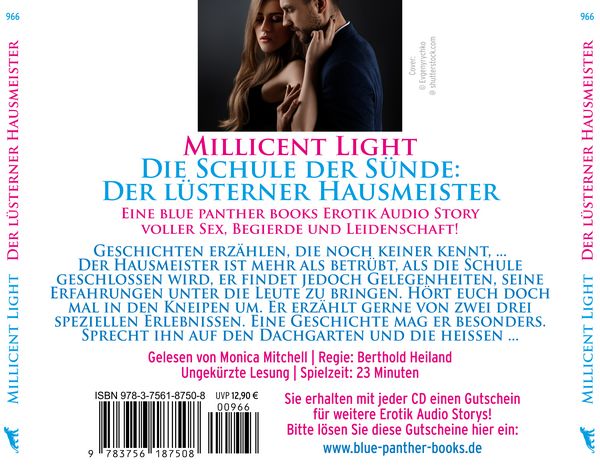 Produktbild: Die Schule der S&uuml;nde: Der l&uuml;sterner Hausmeister | Erotik Audio Story | Erotisches H&ouml;rbuch Audio-CD
