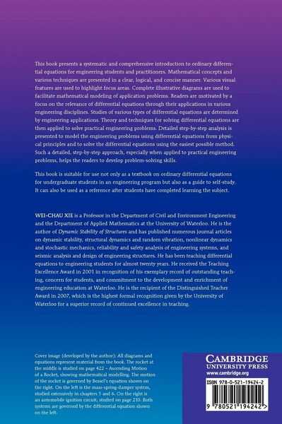 Produktbild: Differential Equations for Engineers