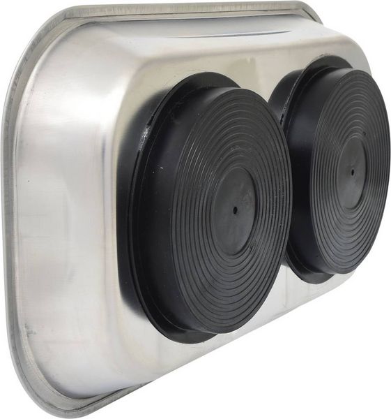 Produktbild: KS Tools 800.0151 Edelstahl Magnet-Teller, 140x240mm