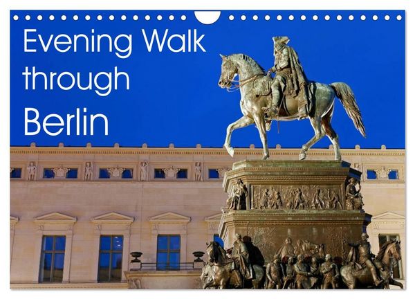 Produktbild: Evening Walk through Berlin (Wall Calendar 2027 DIN A4 landscape), CALVENDO 12 Month Wall Calendar