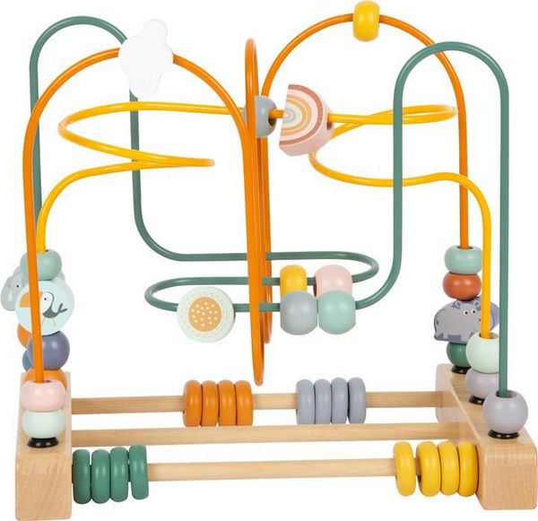 Produktbild: small foot 11956 - Motorikschleife Safari, Holz/Metall, H&ouml;he: 22 cm