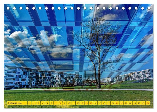Produktbild: Karlsruhe mal 2 (Tischkalender 2026 DIN A5 quer), CALVENDO Monatskalender