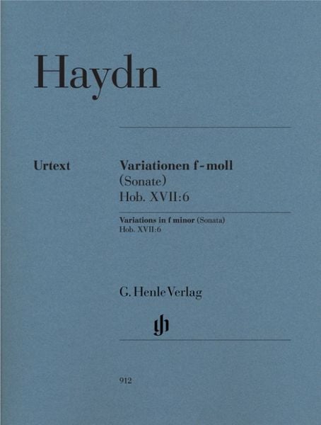 Produktbild: Joseph Haydn - Variationen f-moll (Sonate) Hob. XVII:6