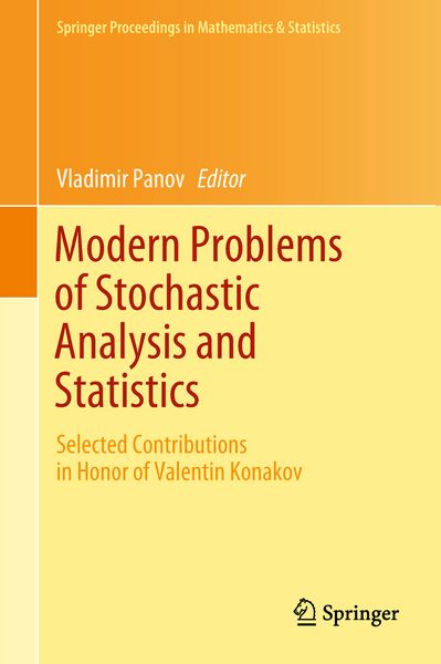 Produktbild: Modern Problems of Stochastic Analysis and Statistics