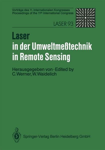 Produktbild: Laser in der Umweltme&szlig;technik / Laser in Remote Sensing
