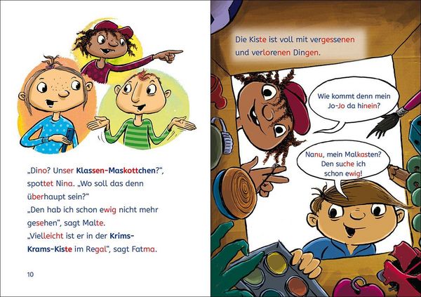 Produktbild: Lesel&ouml;wen 2. Klasse - Drei Freunde retten die Schule