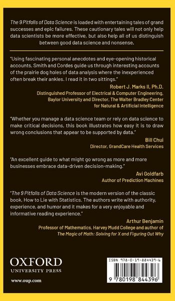 Produktbild: 9 Pitfalls of Data Science