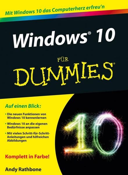 Produktbild: Windows 10 f&uuml;r Dummies
