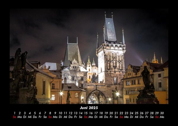 Produktbild: Prag 2025 Fotokalender DIN A3