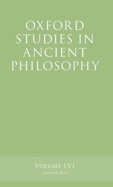 Produktbild: Oxford Studies in Ancient Philosophy, Volume 56