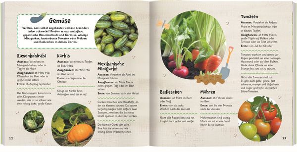 Produktbild: Mein kunterbuntes Gartenbuch