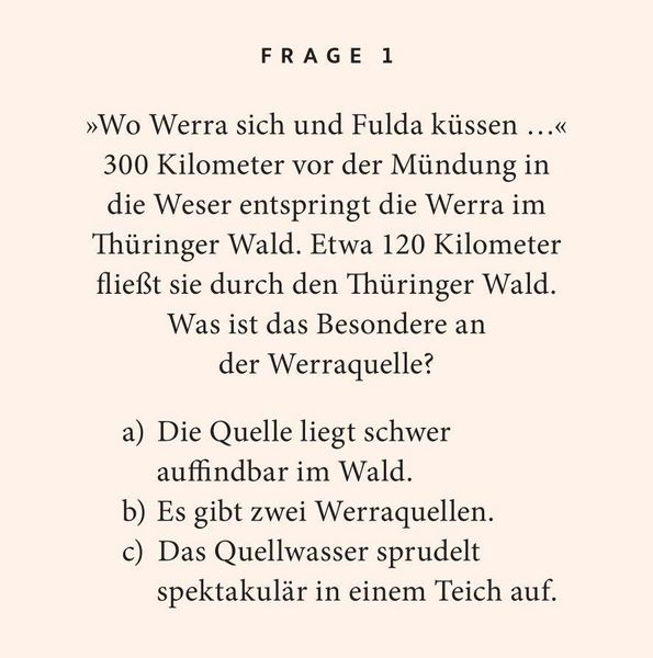 Produktbild: Th&uuml;ringer Wald-Quiz