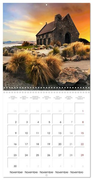 Produktbild: New Zealand Best places to travel (Wall Calendar 2026 12 &times; 12 Inch) CALVENDO 12 Month Wall Calendar