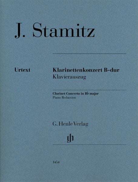 Produktbild: Johann Stamitz - Klarinettenkonzert B-dur