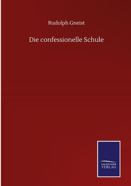 Produktbild: Die confessionelle Schule
