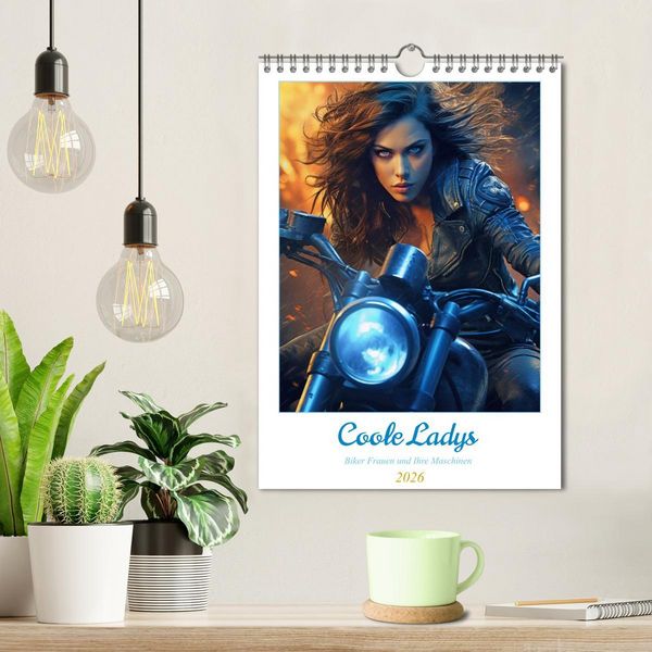 Produktbild: Coole Ladys (Wandkalender 2026 DIN A4 hoch), CALVENDO Monatskalender