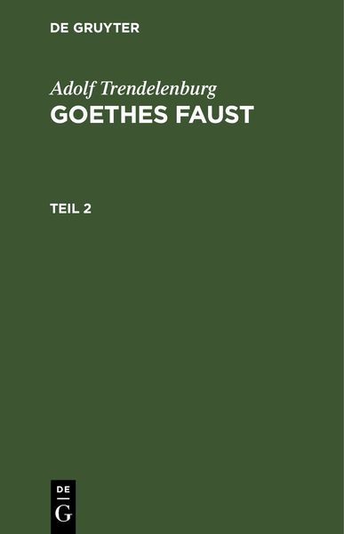 Produktbild: Goethes Faust. Teil 2