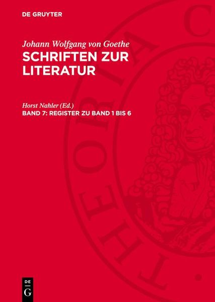 Produktbild: Register zu Band 1 bis 6