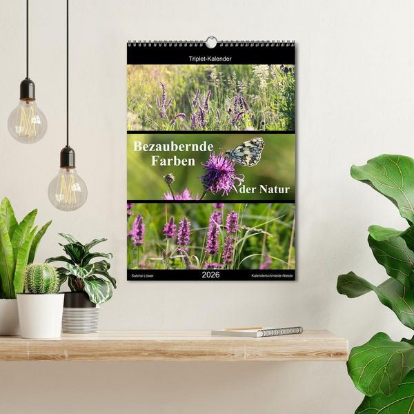 Produktbild: Bezaubernde Farben der Natur (Wandkalender 2026 DIN A3 hoch), CALVENDO Monatskalender
