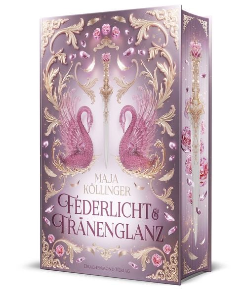 Federlicht & Tränenglanz, Gebundene Ausgabe von Maja Köllinger, Drachenmond Verlag GmbH, 978-3-95991-860-2