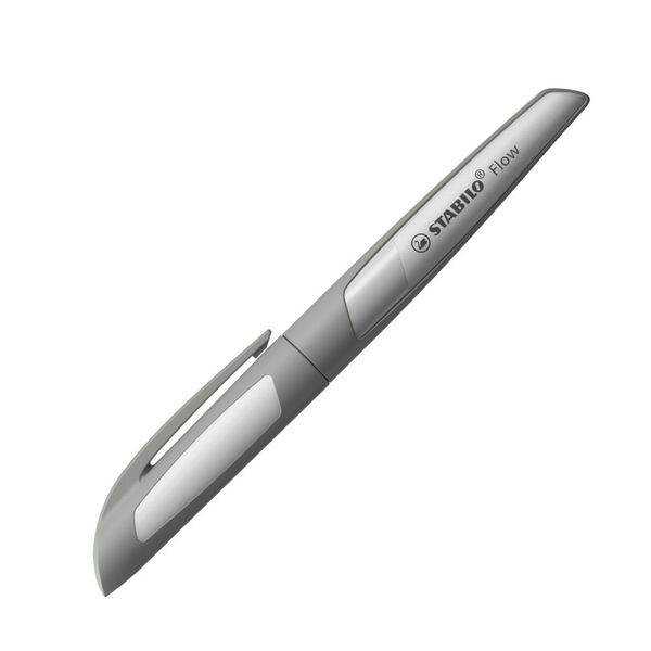 Produktbild: F&uuml;ller - STABILO Flow MONOCHROME - grau, inkl. Patrone