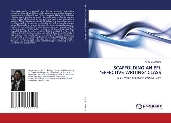 Produktbild: SCAFFOLDING AN EFL 'EFFECTIVE WRITING' CLASS