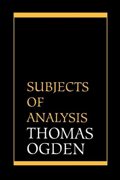 Produktbild: Subjects of Analysis