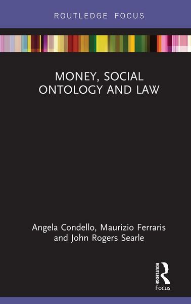 Produktbild: Money, Social Ontology and Law