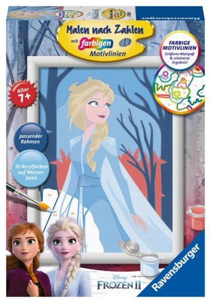 Ravensburger - Malen nach Zahlen - Frozen 2 - Elsa