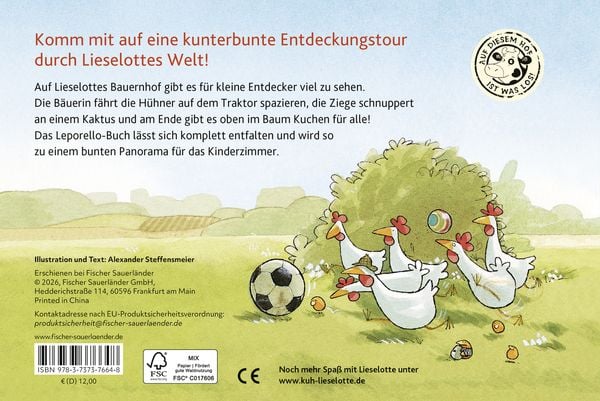 Produktbild: Mein erstes Lieselotte-Buch: Auf dem Bauernhof ist was los!
