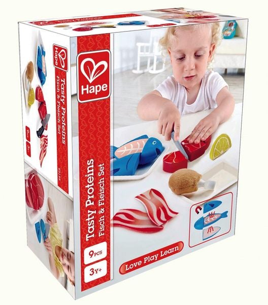 Produktbild: Hape - Fisch & Fleisch Set