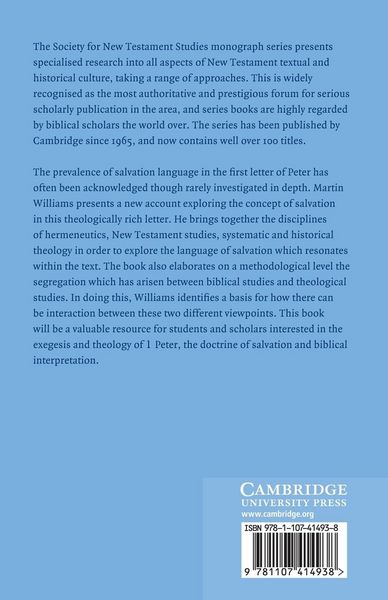 Produktbild: The Doctrine of Salvation in the First Letter of Peter