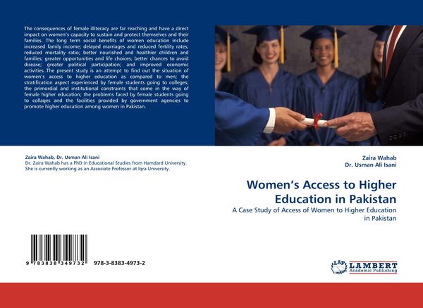 Produktbild: Women's Access to Higher Education in Pakistan