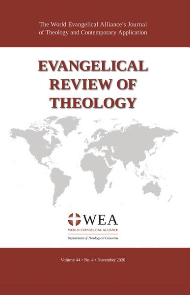 Produktbild: Evangelical Review of Theology, Volume 44, Number 4, November 2020