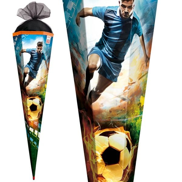 Produktbild: Motivschult&uuml;te, Soccer , 85 cm