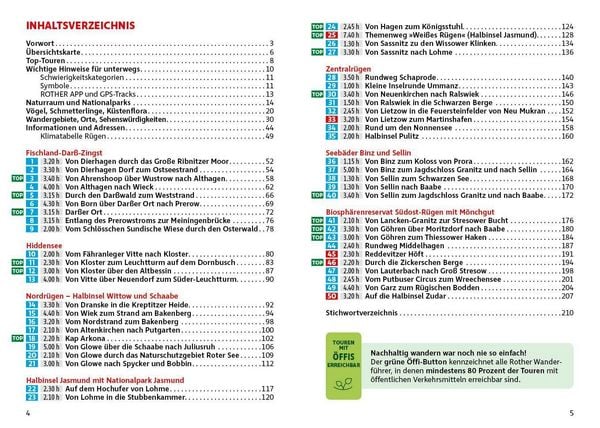 Produktbild: ROTHER Wanderf&uuml;hrer R&uuml;gen. 50 Touren auf Deutschlands gr&ouml;&szlig;ter Ostseeinsel, auf Hiddensee und Fischland-Dar&szlig;-Zingst