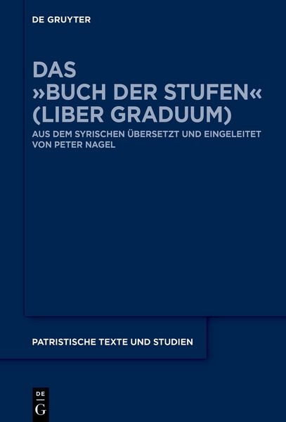 Produktbild: Das &raquo;Buch der Stufen&laquo; (Liber Graduum)