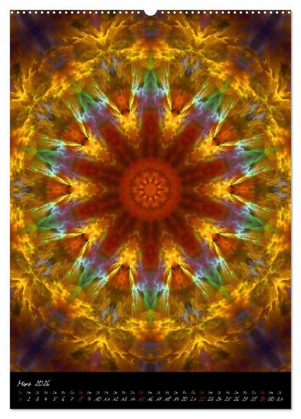 Produktbild: Mandala - Esoterik & Meditation (hochwertiger Premium Wandkalender 2026 DIN A2 hoch), Kunstdruck in Hochglanz