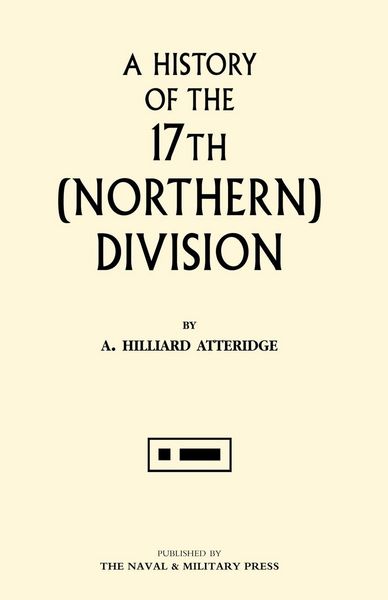 Produktbild: History of the 17th (Northern) Division